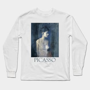 Girl in a Chemise by Pablo Picasso Long Sleeve T-Shirt